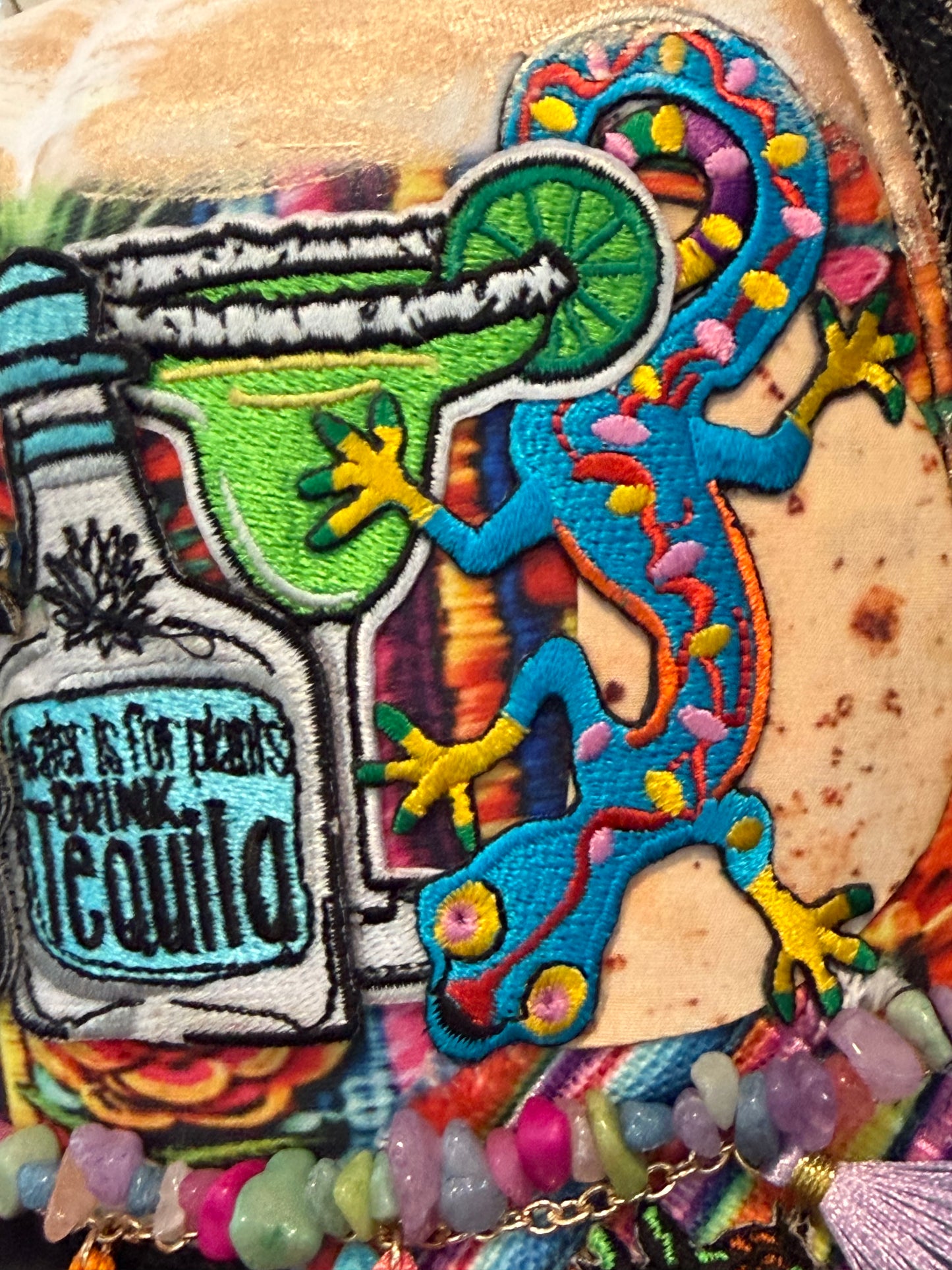 Blu Coconut Fiesta Party Trucker Hat