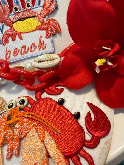 Blu Coconut Crabby Only Trucker Hat! 🦀🌊