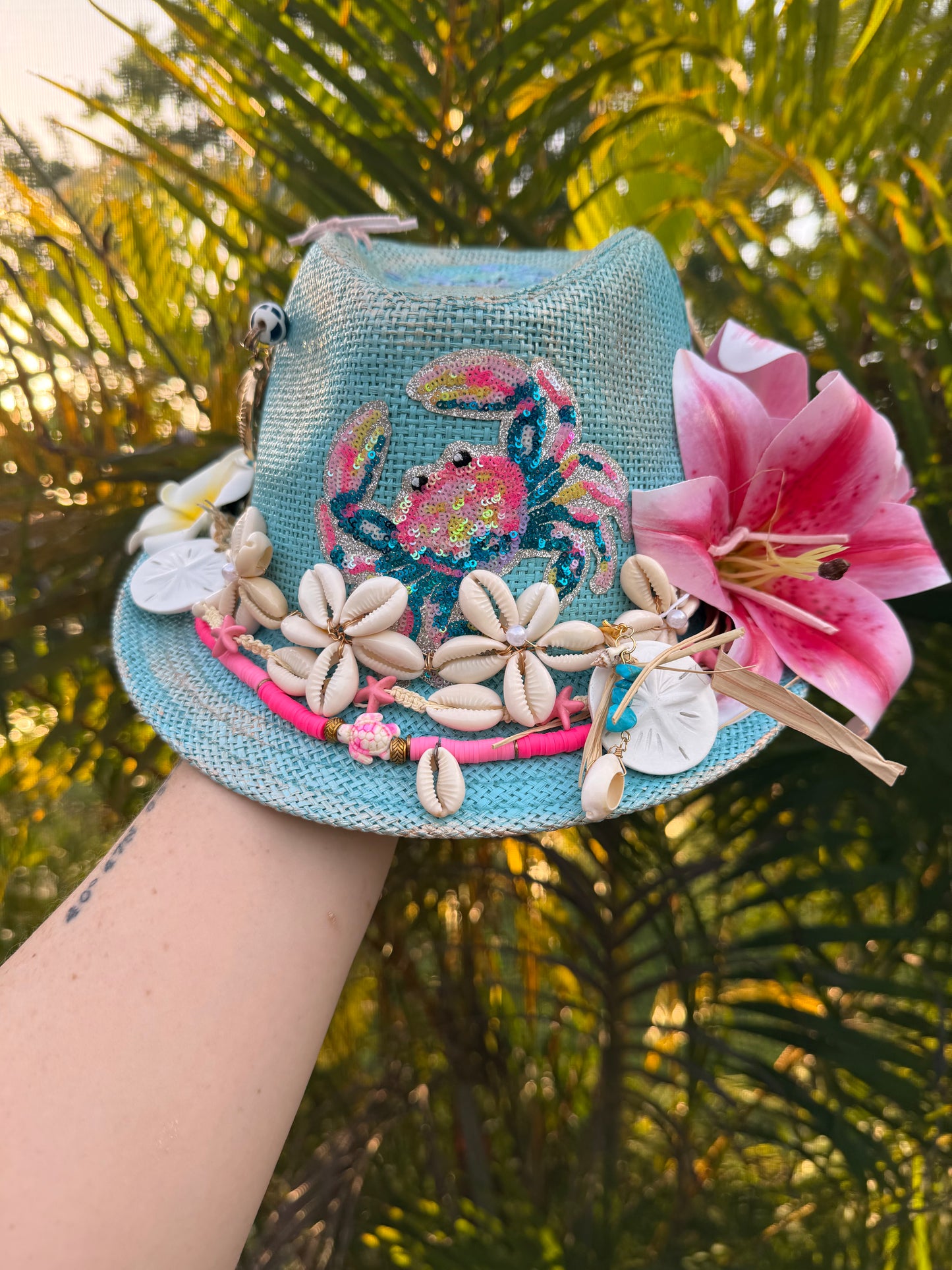 Blu Coconut Coastal Crab Fedora