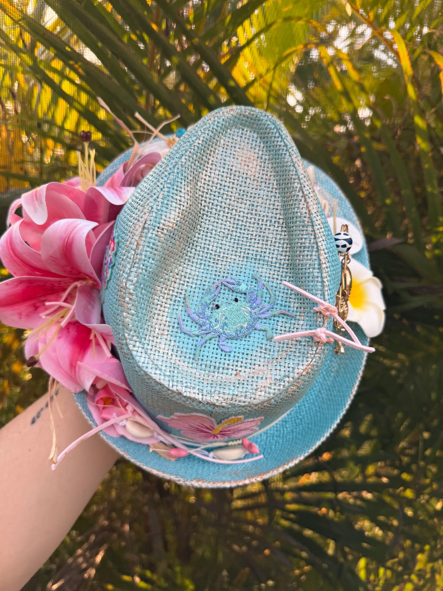 Blu Coconut Coastal Crab Fedora