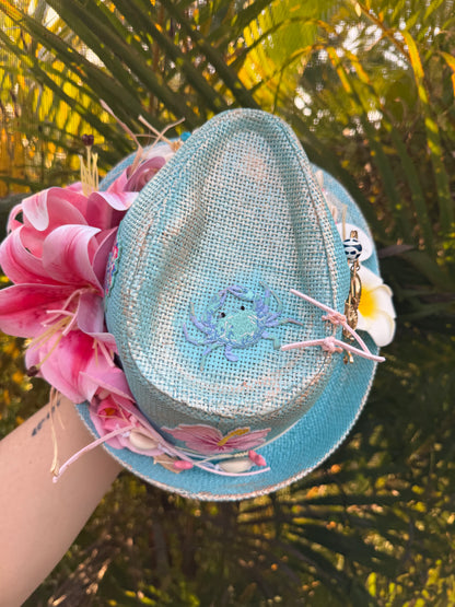 Blu Coconut Coastal Crab Fedora