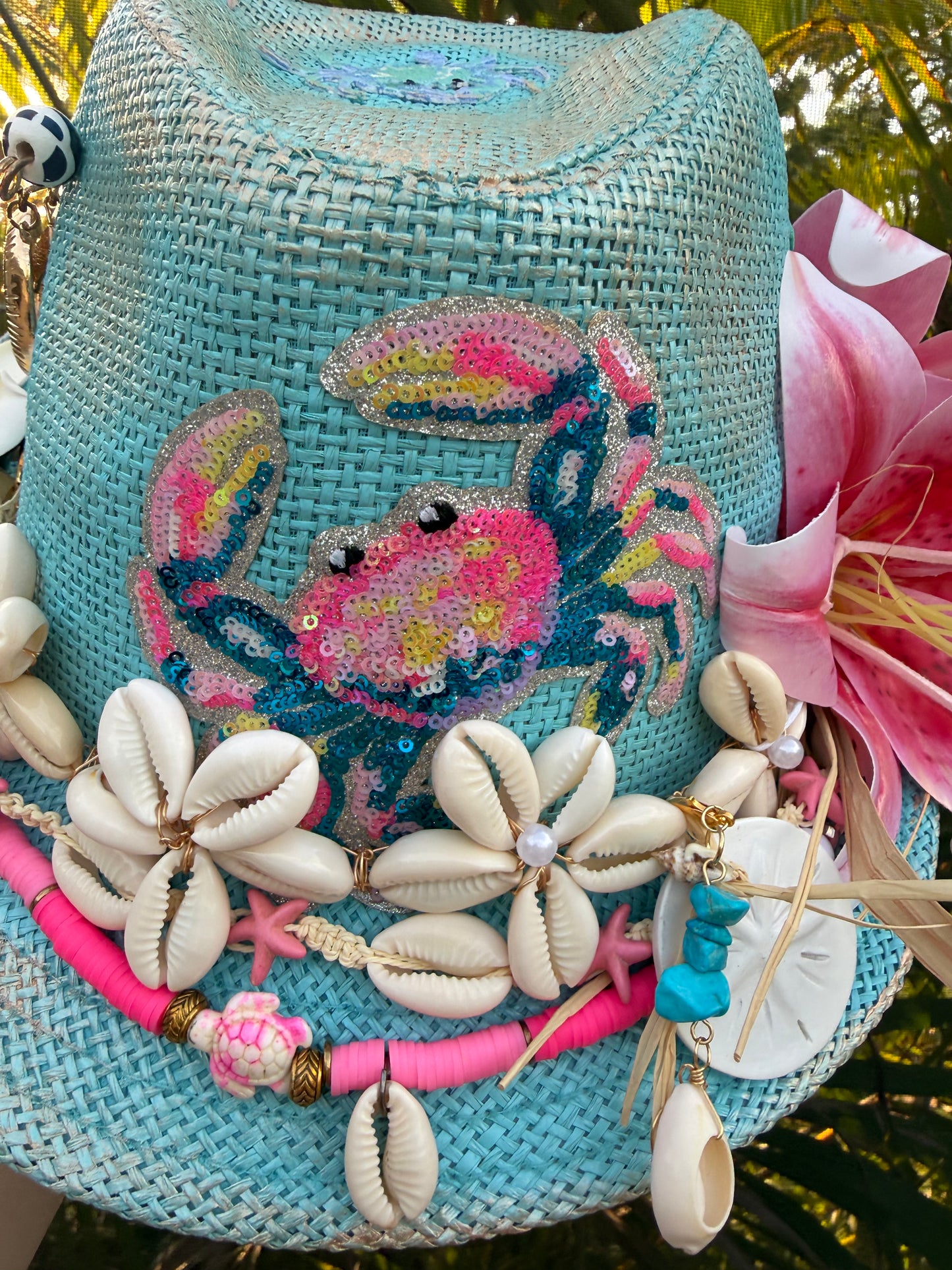 Blu Coconut Coastal Crab Fedora
