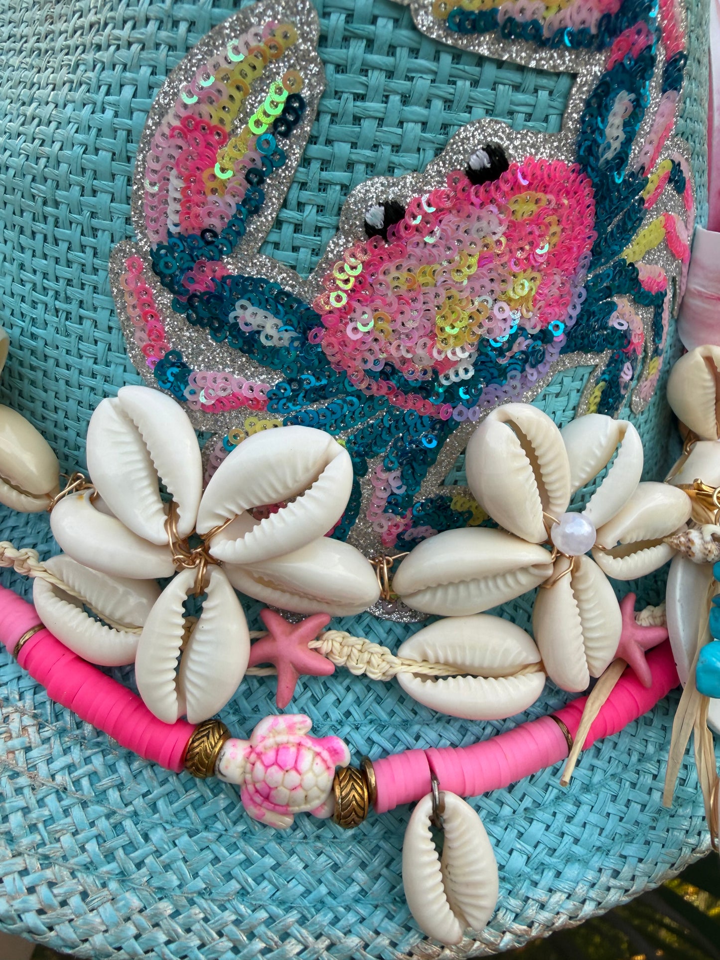 Blu Coconut Coastal Crab Fedora
