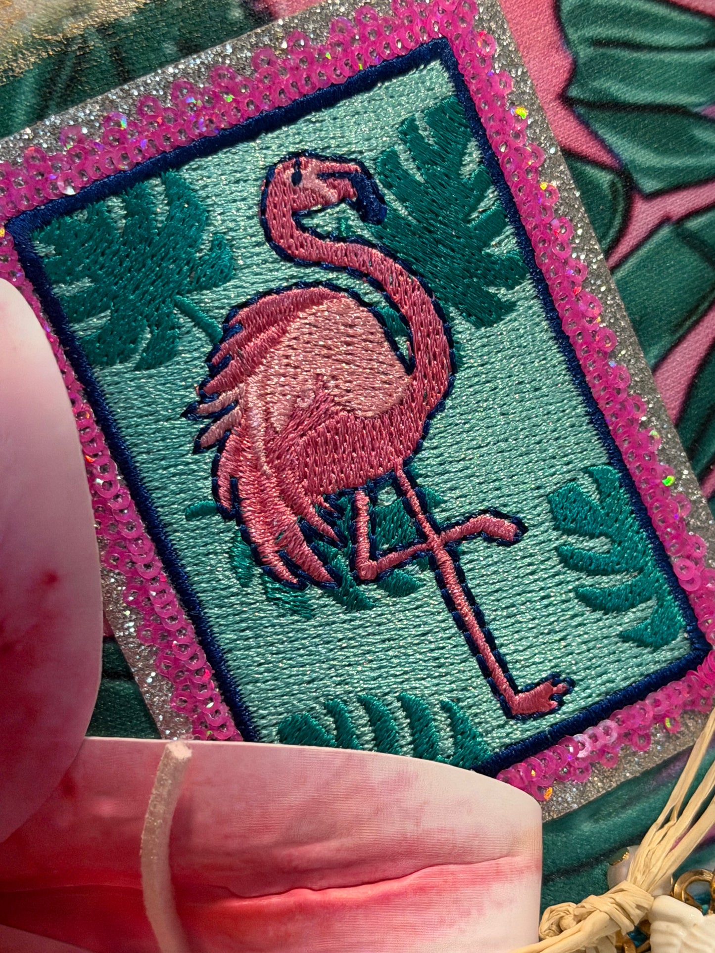 Blu Coconut Flamingo Trucker Hat