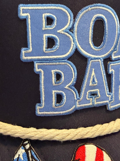 Blu Coconut Boat Babe Trucker