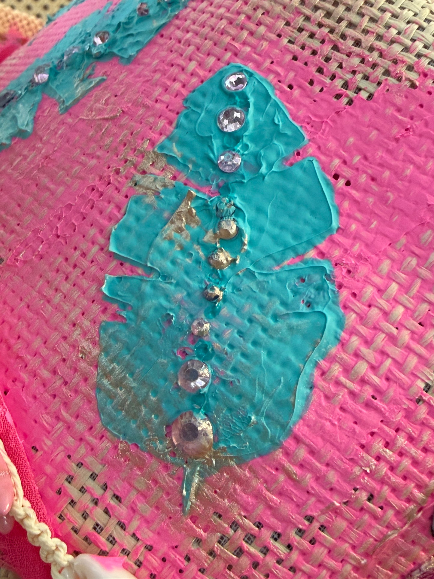 Blu Coconut Flamingo Fling Fedora 🦩🌴🌺