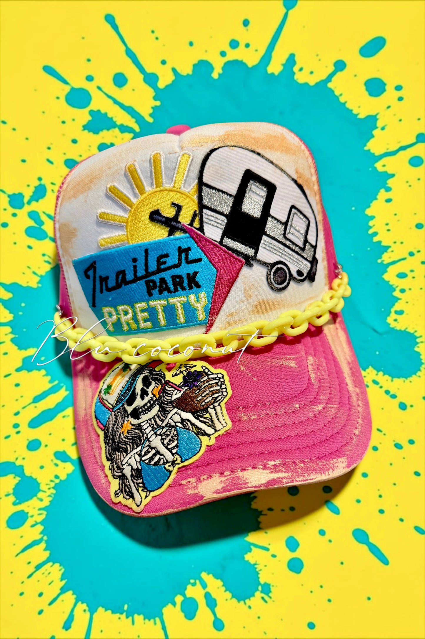 Blu Coconut Trailer Park Trucker
