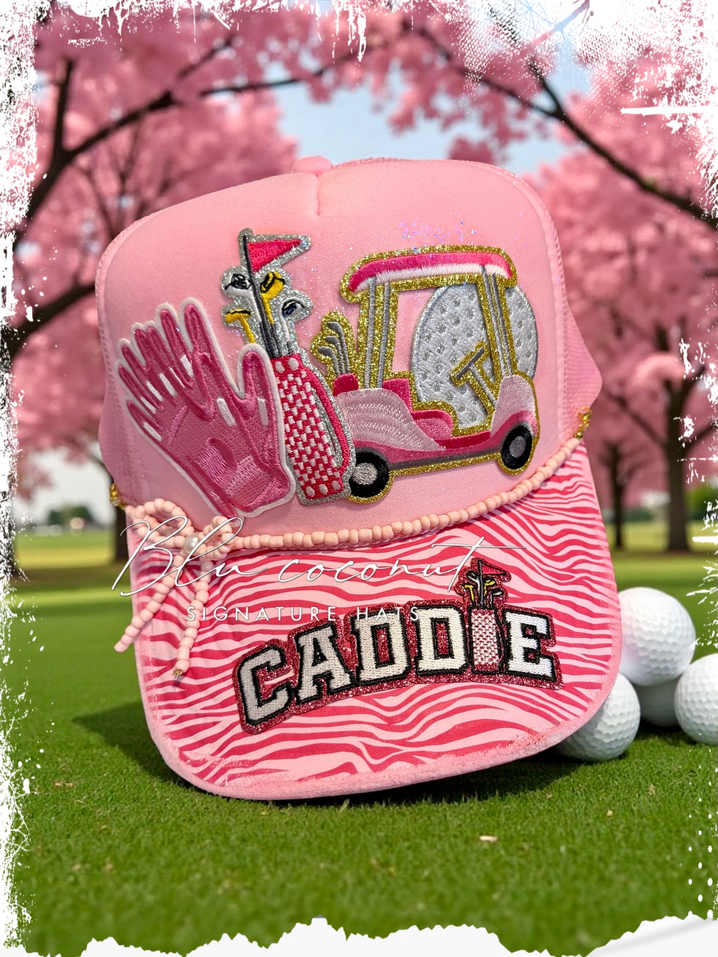 🩷⛳️ Pink Golf Trucker