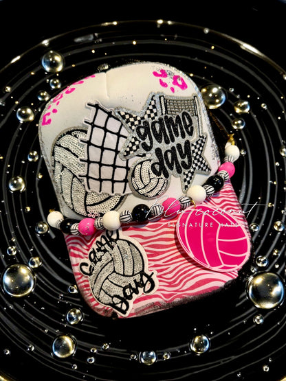 Blu Coconut Volleyball Trucker