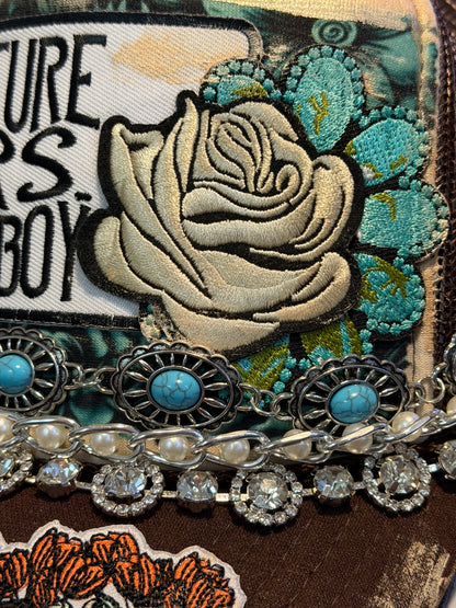 Blu Coconut Mrs. Cowboy Trucker