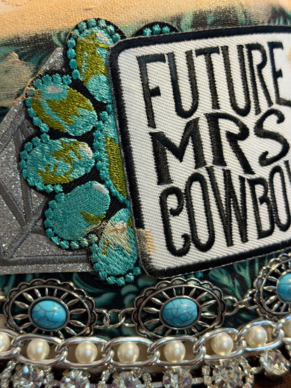 Blu Coconut Mrs. Cowboy Trucker