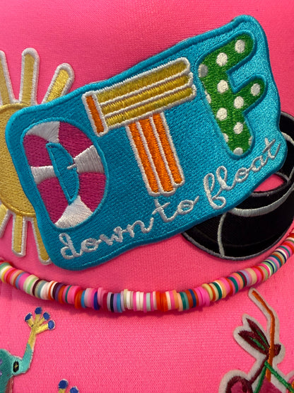 Blu Coconut DTF Trucker