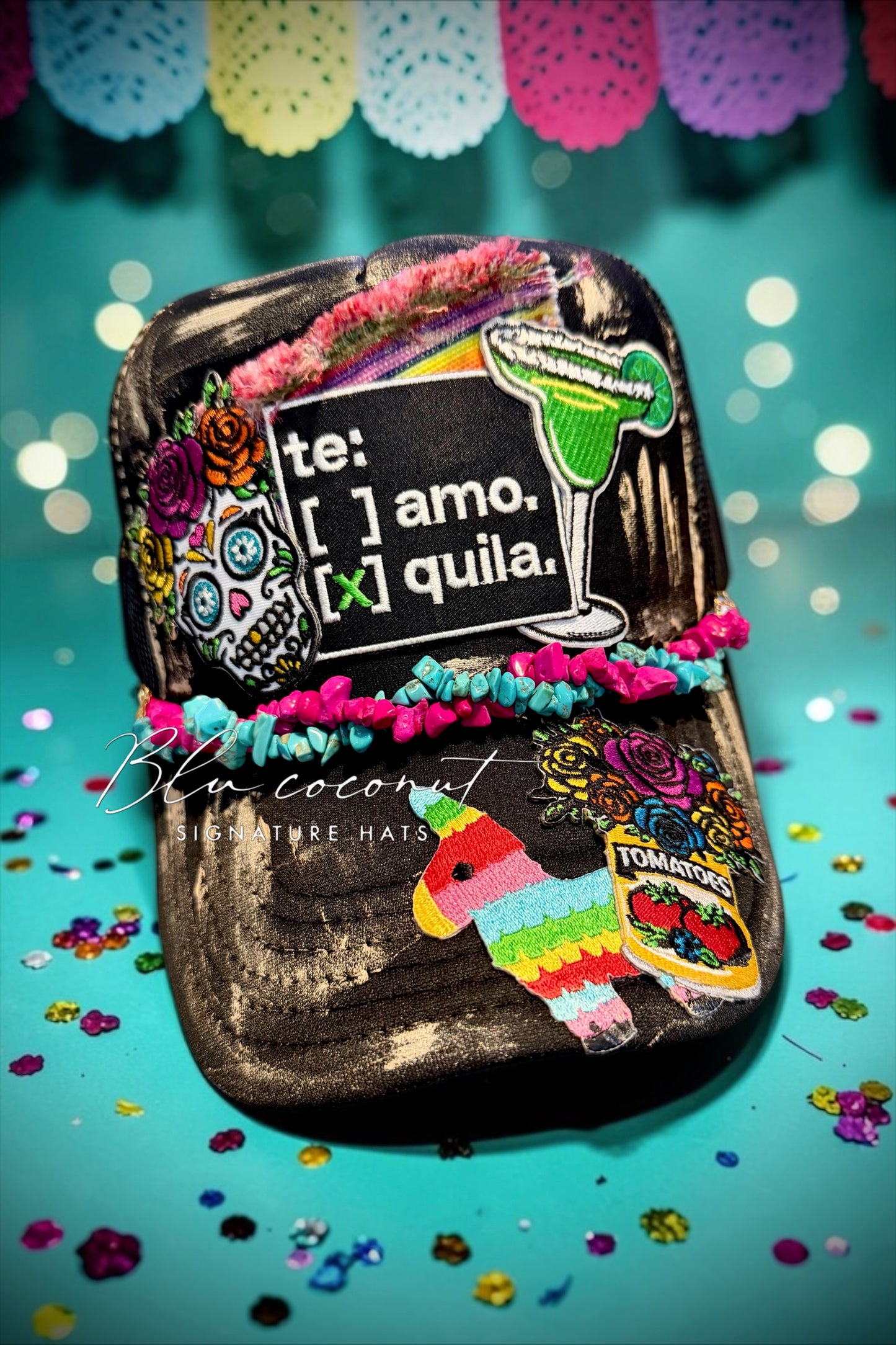 Blu Coconut Tequila Trucker