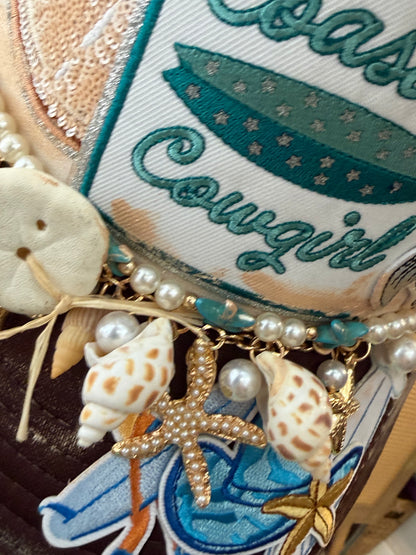 Blu Coconut Coastal Cowgirl Trucker