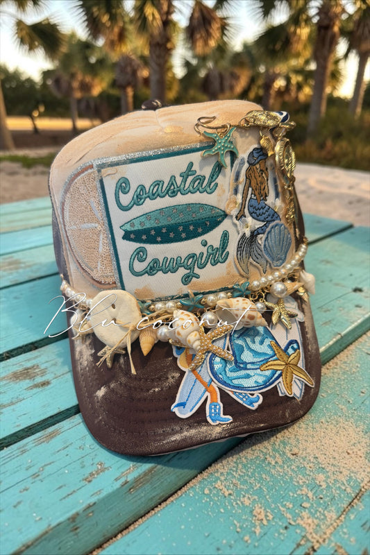 Blu Coconut Coastal Cowgirl Trucker