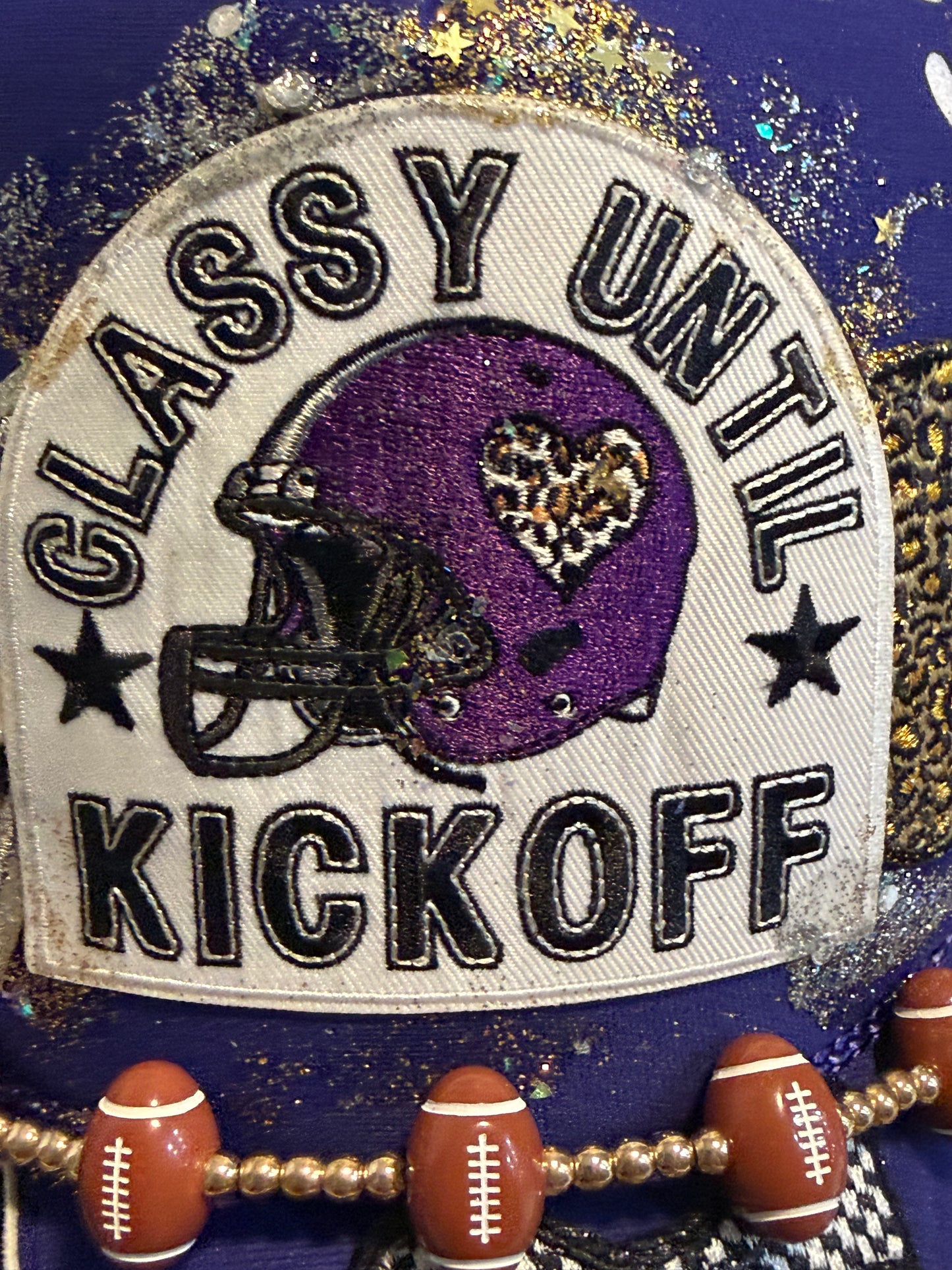 Classy Until Kickoff Trucker