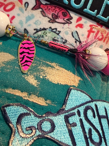 Blu Coconut 🌊 My Boat My Rules  – GO FISH trucker hat 🎣