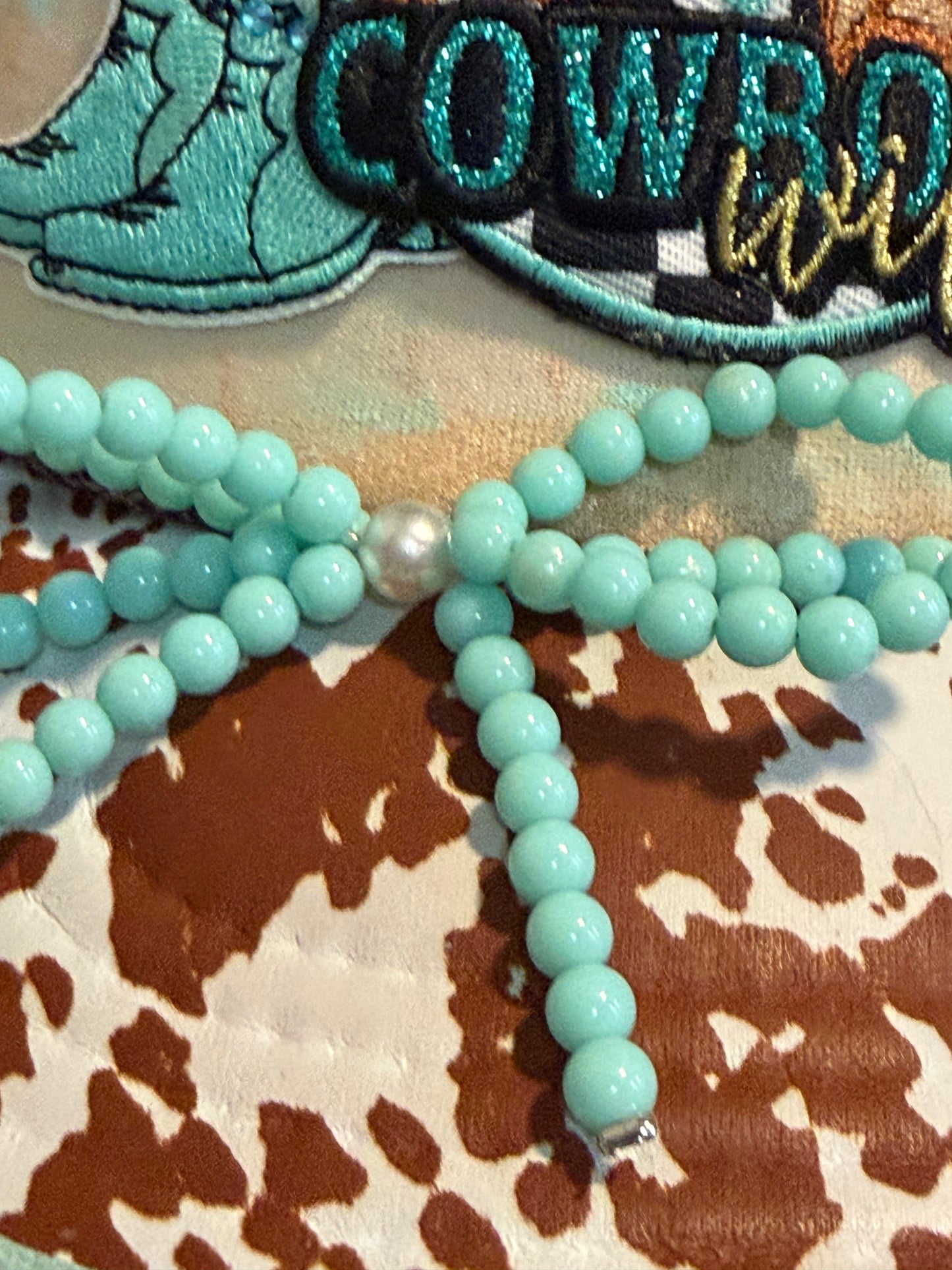 Blu Coconut Cowboy Wife Trucker
