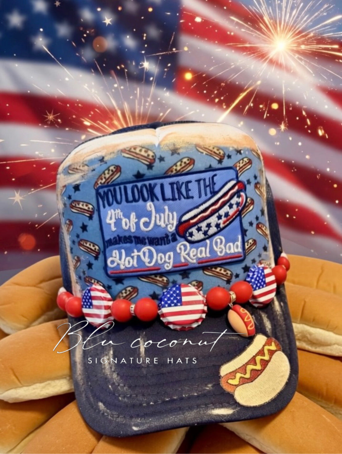Blu Coconut Hot Dog Trucker
