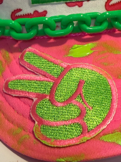 Blu Coconut Later Gator  trucker hat