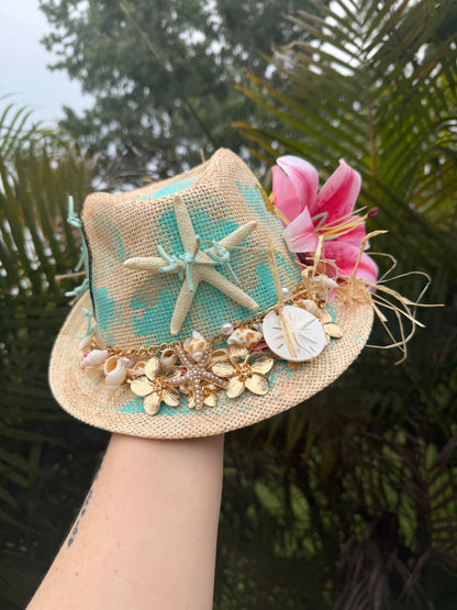 Blu Coconut starfish Fedora.