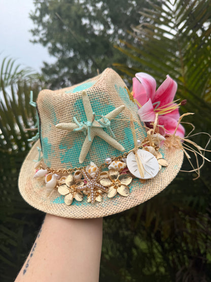 Blu Coconut starfish Fedora.