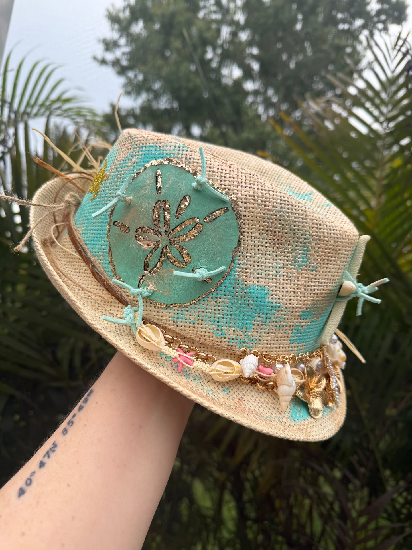 Blu Coconut starfish Fedora.