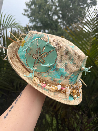 Blu Coconut starfish Fedora.