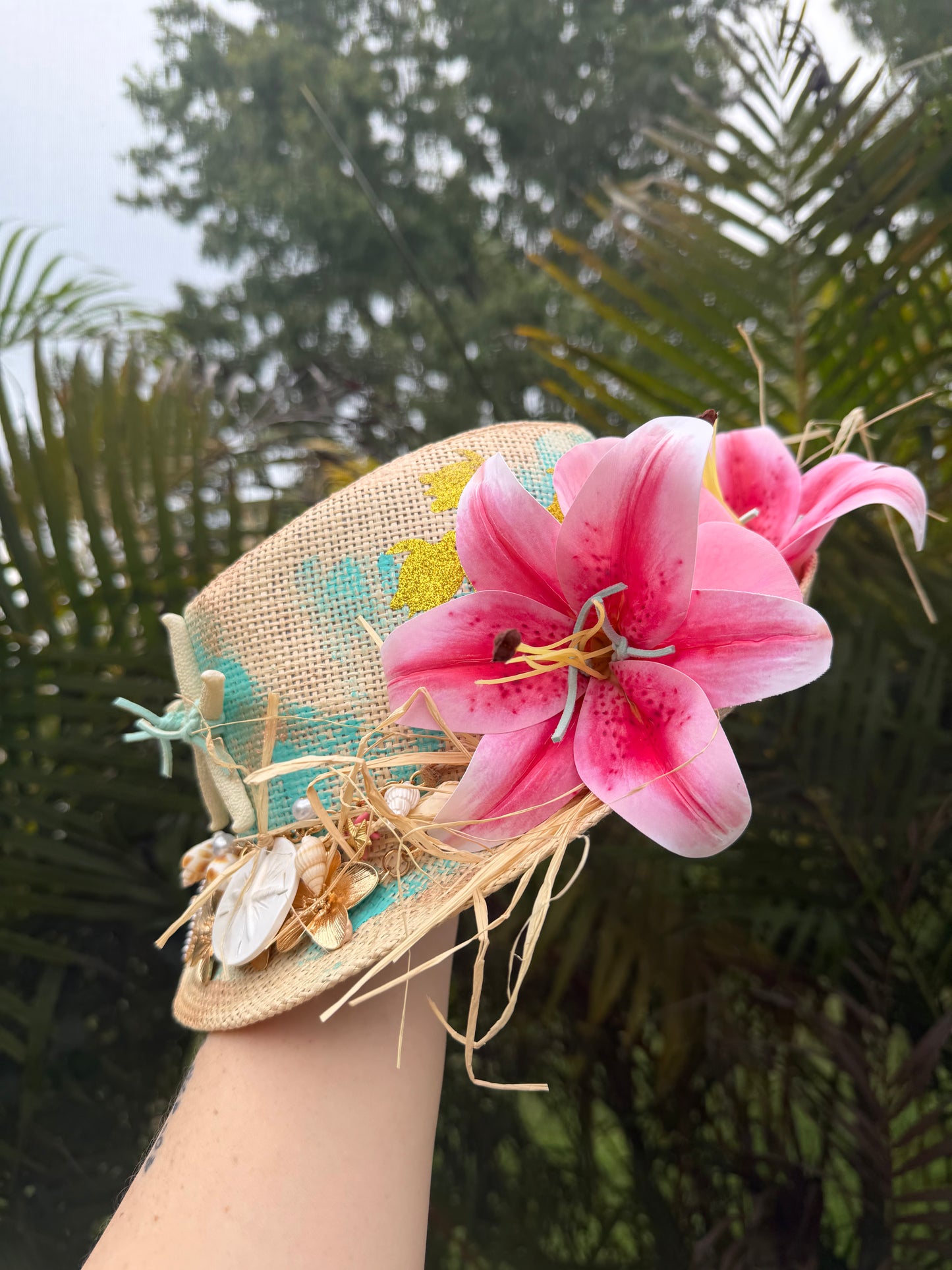 Blu Coconut starfish Fedora.