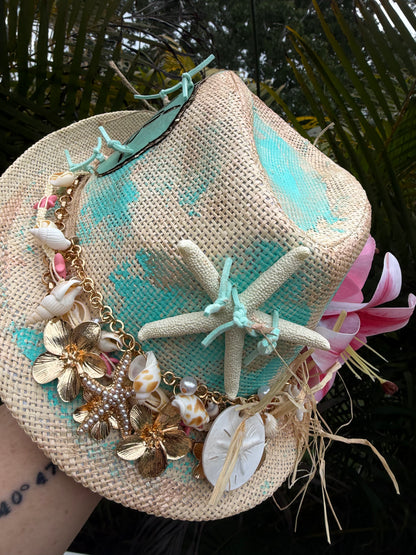 Blu Coconut starfish Fedora.