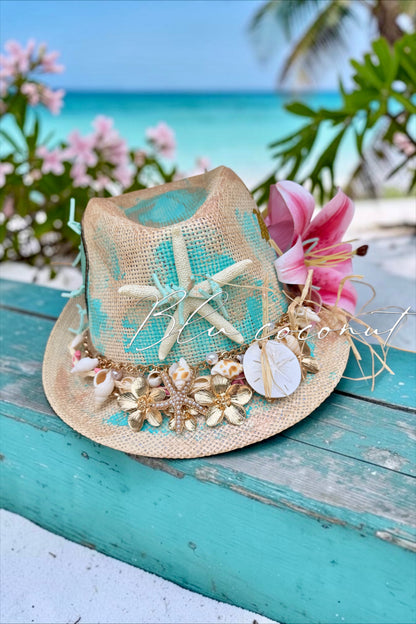 Blu Coconut starfish Fedora.
