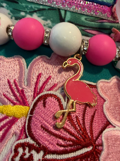 Blu Coconut Flamingo Trucker