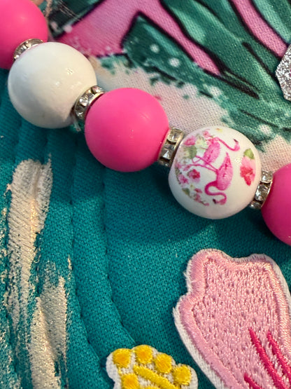 Blu Coconut Flamingo Trucker