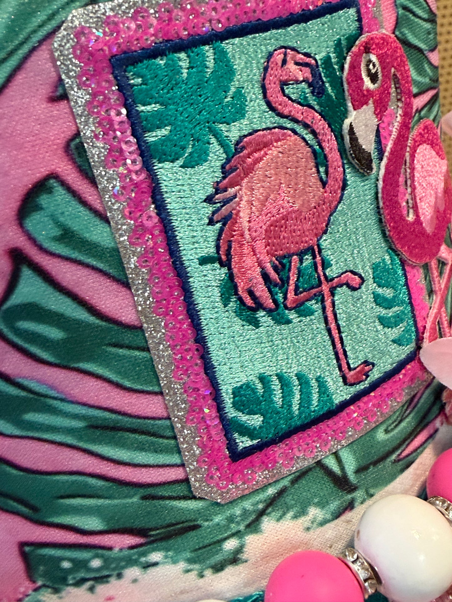 Blu Coconut Flamingo Trucker