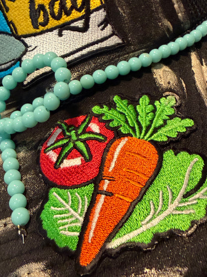 Blu Coconut local dirtbag trucker hat 🥬🍅🥕
