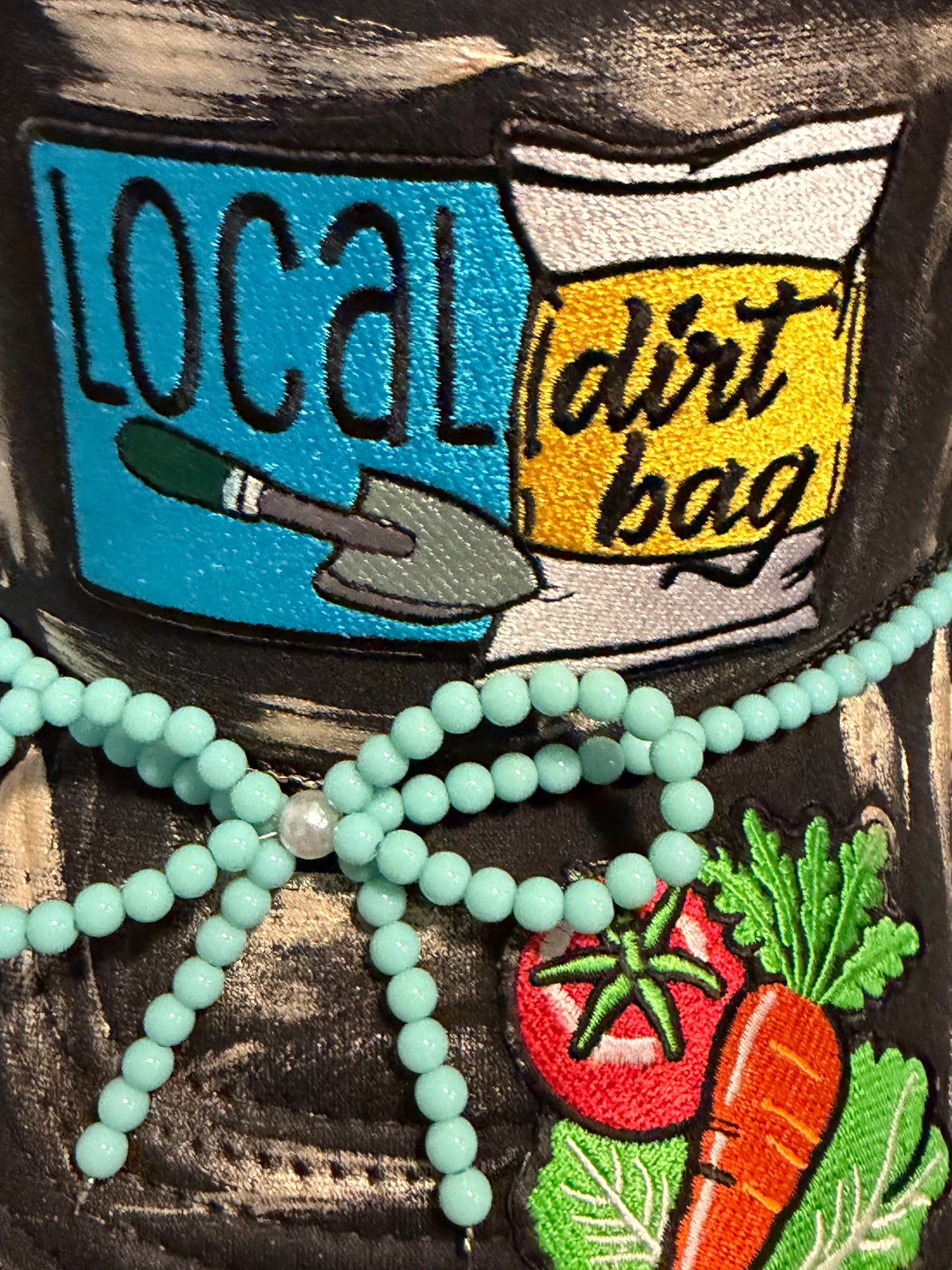 Blu Coconut local dirtbag trucker hat 🥬🍅🥕