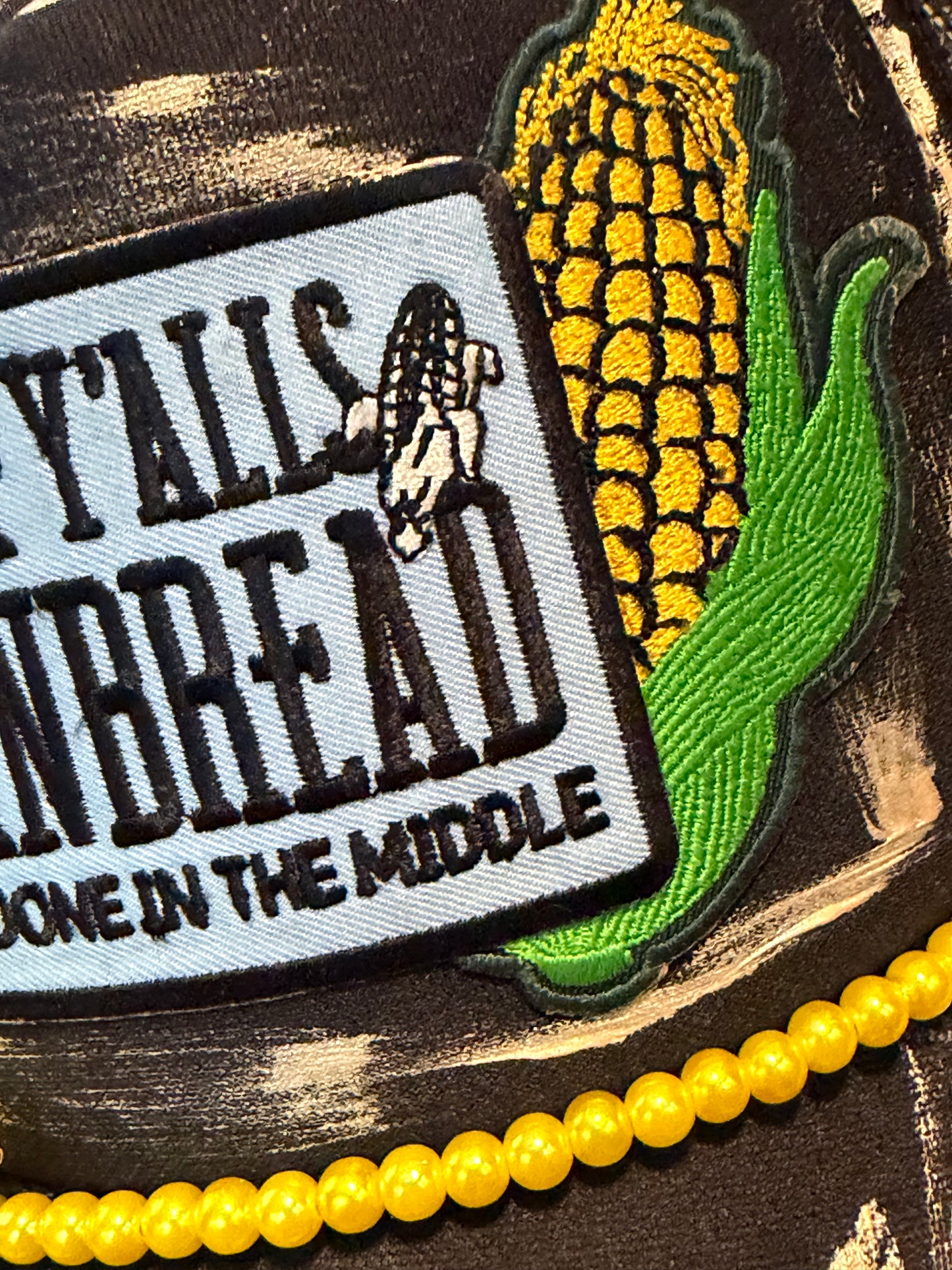 Blu Coconut Cornbread Trucker Hat
