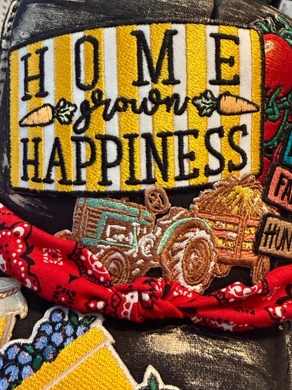 Blu Coconut homegrown happiness Trucker hat