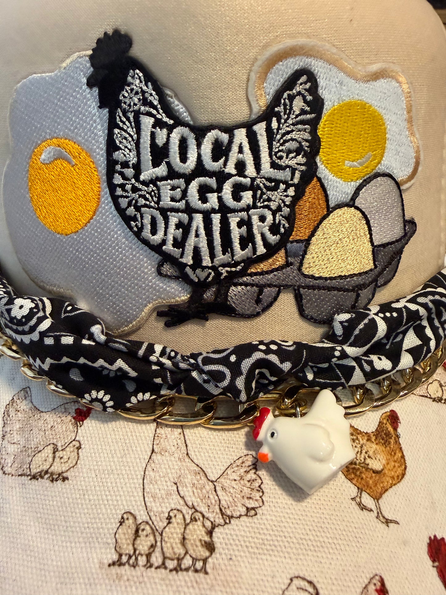 Blu Coconut local egg dealer Trucker 🐓