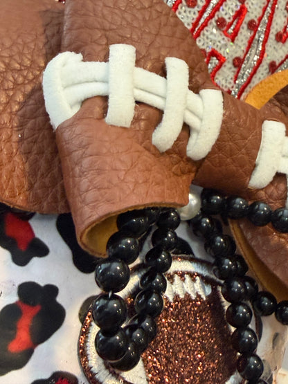 Blu Coconut red and yellow 🏈 Game Day Trucker ❤️💛