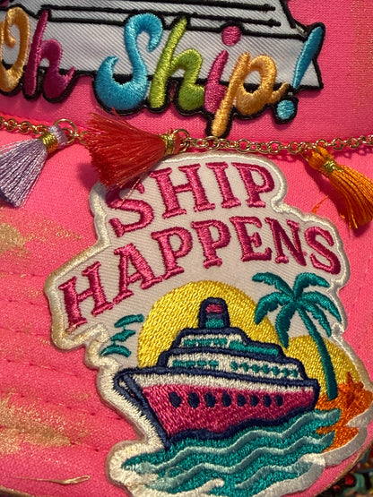 Blu coconut Oh Ship Trucker
