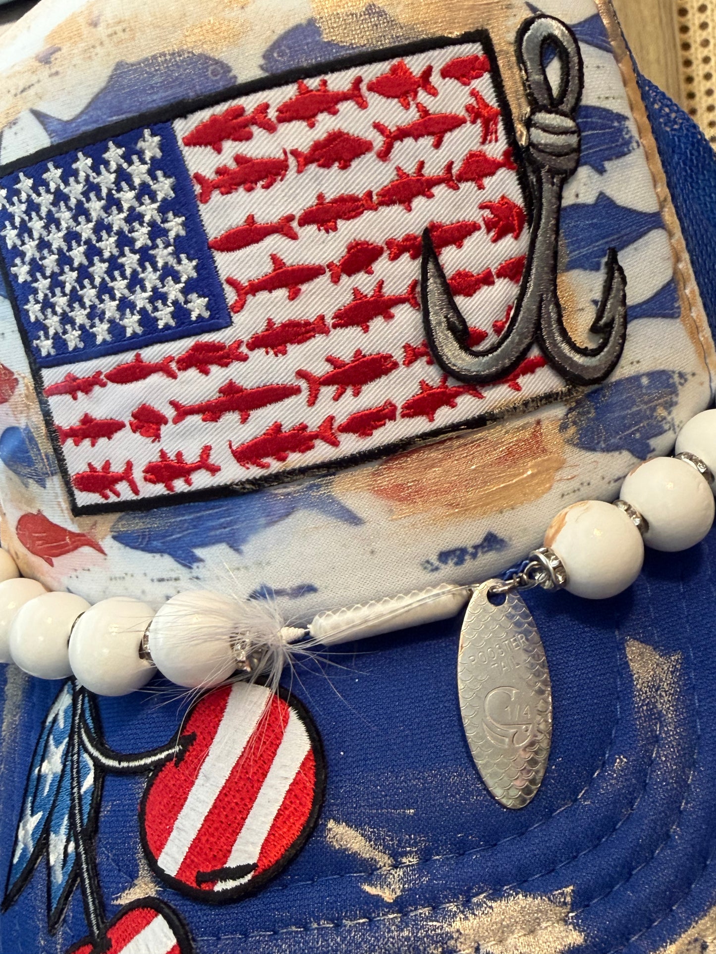 Blu Coconut Americana fishing trucker