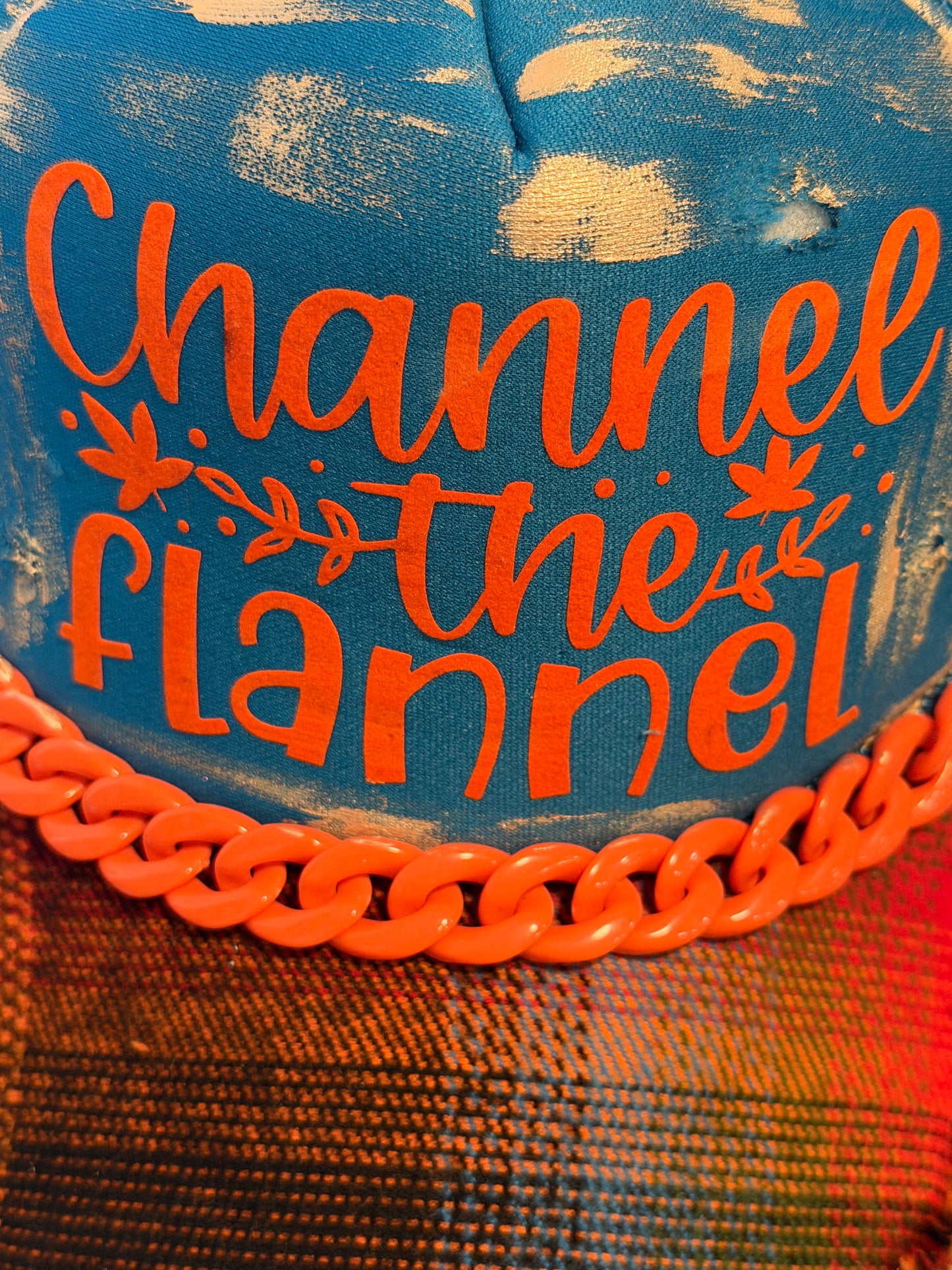 Blu Coconut Channel the Flannel Trucker 🧡