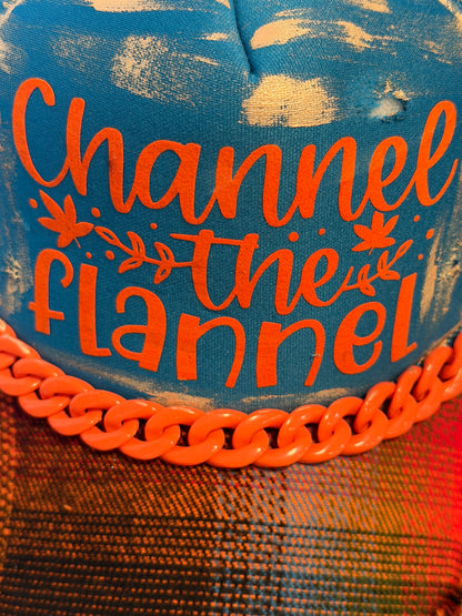 Blu Coconut Channel the Flannel Trucker 🧡